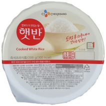 햇반 200g 23개+1개 백미 CJ 제일제당 즉석밥 전용박스포장, 햇반 200g (백미) 24개
