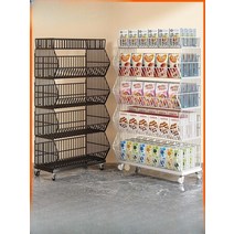 약국 진열대 진열장 선반 편의점 마트 업소용 슈퍼, 4 층 두꺼운 검정 90  45  110, 1개