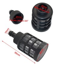 1PC Filter Agricultural Gauze Water Purification Net Pump Protect Hose Mesh Screen Fpr 15mm Inner Di, 한개옵션0