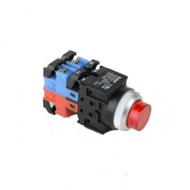 건흥전기 1A1B 조광 누름버튼 푸쉬온 스위치 12V AC DC 25mm KBL25M-2C11, 그린 [KBL25M-2CG11]