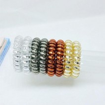 고래백화점 헤어링 팔찌 머리끈 고무줄 전화 선머리끈 스프링