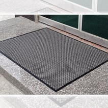 다이아 현관매트 그레이 소 카페트재질 물빠짐 먼지포집 출입구 레인매트 발판, 단품