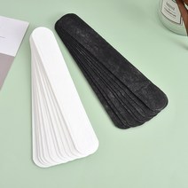 땀흡수패드 캡클린 오염방지 셔츠 화장품 묻음방지 변색 땀 흡수 패드 모자 골프 캡 10P, 블랙10P