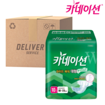 카네이션 겉기저귀 와이드매직 대형 고급 10매, 1팩