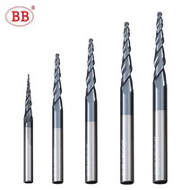 BB 볼 코 테이퍼 엔 밀 솔리 경 조각 라터 비트 릴리 원목 금속 CNC 밀링 커터 코팅 3.175mm 4mm 1PCS, R0.5x20xD6x50, 14 R0.5x20xD6x50