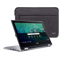 Acer 크롬북 스핀 11 컨버터블 노트북 인텔 셀러론 N3350 11.6인치 HD 터치 디스플레이 4GB DDR4 32GB eMMC 802.11ac Wi-Fi 와콤 EMR 펜 C