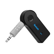 무선송수신기 2-in-1 무선 블루투스 5.0 트랜시버 어댑터 3.5mm 차량용 음악 오디오 Aux A2DP 헤드셋 수신, [01] Black