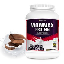 와우맥스 WPC 유청 단백질 보충제 쉐이크 2KG, 초코 2kg, 1개
