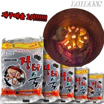 캠핑 바베큐 번개탄 착화탄 5개, 10개