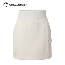 챌린저 아웃포켓 밴딩 저지 스커트 여성 CHB3WSK0247IV
