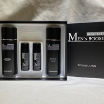 맨즈부스터 스킨로션 2종세트+여행용2종 (스킨 150ml+증정30ml 로션 150ml+증정30ml)