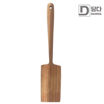 티크 나무-사각 뒤집게 소 (30x6cm), 사각 뒤집게 소