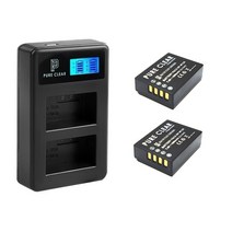 퓨어클리어 후지 NP-W126 W126S LCD 2구 USB 호환충전기1+호환배터리2, NP-W126 듀얼 호환충전기1+호환배터리2