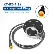 전기 자전거 PAS 센서 KT BZ-4(8) V12L/R D12 자석 페달 보조 액세서리 컨트롤러 PAS126338, KTBZ 4(8) WP, 한개옵션1