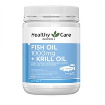 (호주)헬시케어 - FishOil 피쉬오일 크릴오일 1000mg 400정