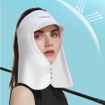 유어오브제 자외선차단 여름용 얼굴 햇빛가리개, 화이트