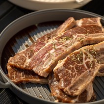 미국산 양념 LA 갈비 초이스 수입 소갈비 갈비살 500g, 1개