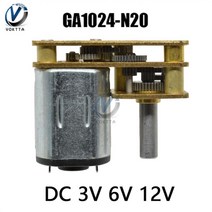 액추에이터 전동실린더 ga1024-n20 dc 모터 100rpm dc 3v 6v 12v 기어 모터 전동 장난감 용 선형 고