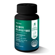 [할인쿠폰] 바이탈나인 보스웰리아 콘드로이친 더블업, 4개, 60정