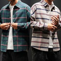 셔츠 데일리 체크 남여공용 wuchs
