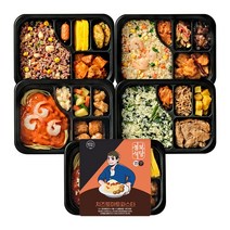 헬로잇츠 점보식당 양많은 도시락 10팩 (5종x2), 10개