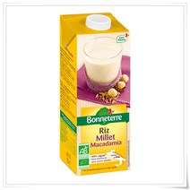 BONNETERRE Macadamia millet rice drink 보네테르 마카다미아 뮐렛 라이스 드링크 1L 4개
