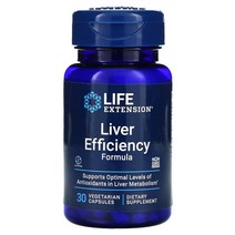 라이프익스텐션 Liver Efficiency Formula 리버포뮬라 오미자추출물 30 베지캡슐