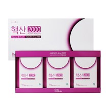 필수영양소 폴리아민핵산 유산균 종합비타민 멀티영양제 건강식품 연어이리 효도선물 유전자건강 핵산 2000, 1SET = (2g x 30포 x 3ea)