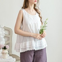 내추럴가든 앤 캉캉 레이스 나시