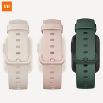 XIAOMI MI WATCH LITE 스트랩 ORGINAL 3 색 스포츠 팔찌 밴드 레드MI SMARTWATCH BELT WRISTSTRAP
