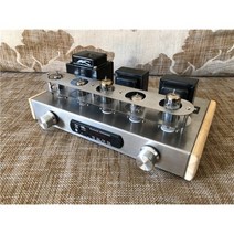 Nobsound홈 오디오 튜브 앰프 DIY 키트 6Z4 6N2 6P1 스테인레스 스틸 쉘 전원 출력 2x4W ac110 V 220V, bluetooth machine_220V