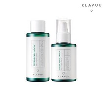 클라뷰 그린 펄세이션 파하 카밍 2종세트(토너+세럼), 없음