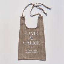 루루린넨백 LULU LINNEN BAG_BROWN