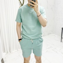 아도르클래식 8컬러 면 스판 여름 라운드 무지 반팔티