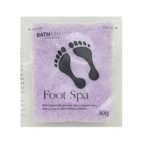 바스참 풋스파 이스라엘 사해소금 족욕제 라벤더, 1개