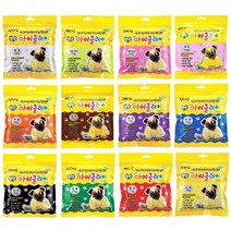 놀이교구 아모스 아이클레이 110g 파우치, 갈색