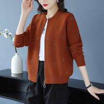 가을 겨울 봄 여성 점퍼 자켓 야구 칼라 비즈니스 느슨한 캐주얼 패션 선물 직장인 중년