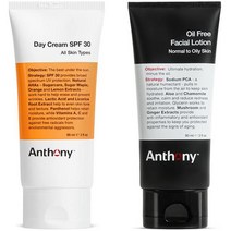 올인원 로션 남자 스킨 Anthony 오일 프리 페이셜 3 온즈이 크림 SPF 30 온즈