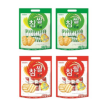 크라운 참쌀 설병 128g x 2p + 선과 115g x 2p 세트, 1세트