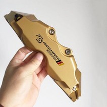 호환용 캘리퍼커버 브레이크 디스크 차량 튜닝 커버 마쓰다 스피드 카 캘리퍼 MS 스포츠 스티커 배지 엠블럼 4 개 또는 2, 29.Gold MS - 2 pcs M and 2 pcs