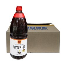 창성식품 참향기름1.8L 12개 1박스