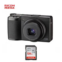 리코 GR III 컴팩트카메라   SDXC128GB (GR3공식정품), 단품