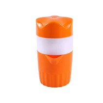 300ml 수동 주 서기 핸드 과일 압착 감귤류 오렌지 주스 메이커 프레스 레몬 포도 주스 과일 프레스 주방, 01 주황색