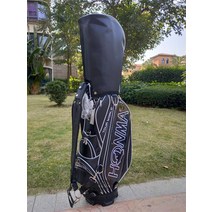 골프가방방수 골프백 남자 파우치 클럽 장비 내마모성 GOLFBAG 휴대 여성 크리스탈 스탠다드 공 4667829236, 클래식블랙