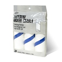사선컷팅 테이프크리너 리필 72개 롤당18m, 상세페이지 참조