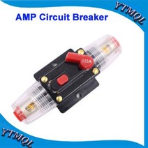 카오디오 DSP 엠프 튜닝 무선카팩 자동차 퓨즈 자동 분리 스위치 오디오 수정 증폭기 회로 차단기 1 개 150A 100A 60A 30A20405080A 전원 연결, 125A