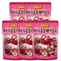 바프 체리쥬빌레아몬드 120g, 120g 5개