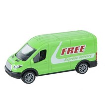 다이캐스트 자동차장난감 자동차모형 미니카 소형 풀백 익스프레스 밴 자동차 모델 기념품 장식 미니 버스 차량 아기 장난감 생일 선물 3 가지 색상, [03] Green