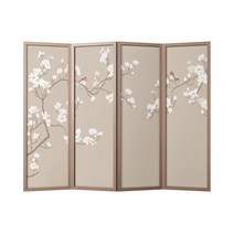 병풍 제사용 차례 추석 매화 인테리어, 1개