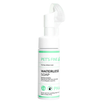 펫츠파인 마일드 강아지 고양이 워터리스 반려동물 드라이샴푸, 180ml, 1개